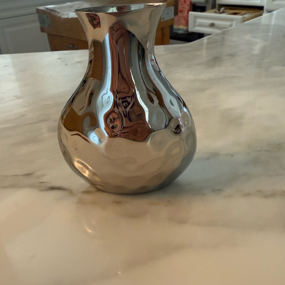 Elegant Silver Vase